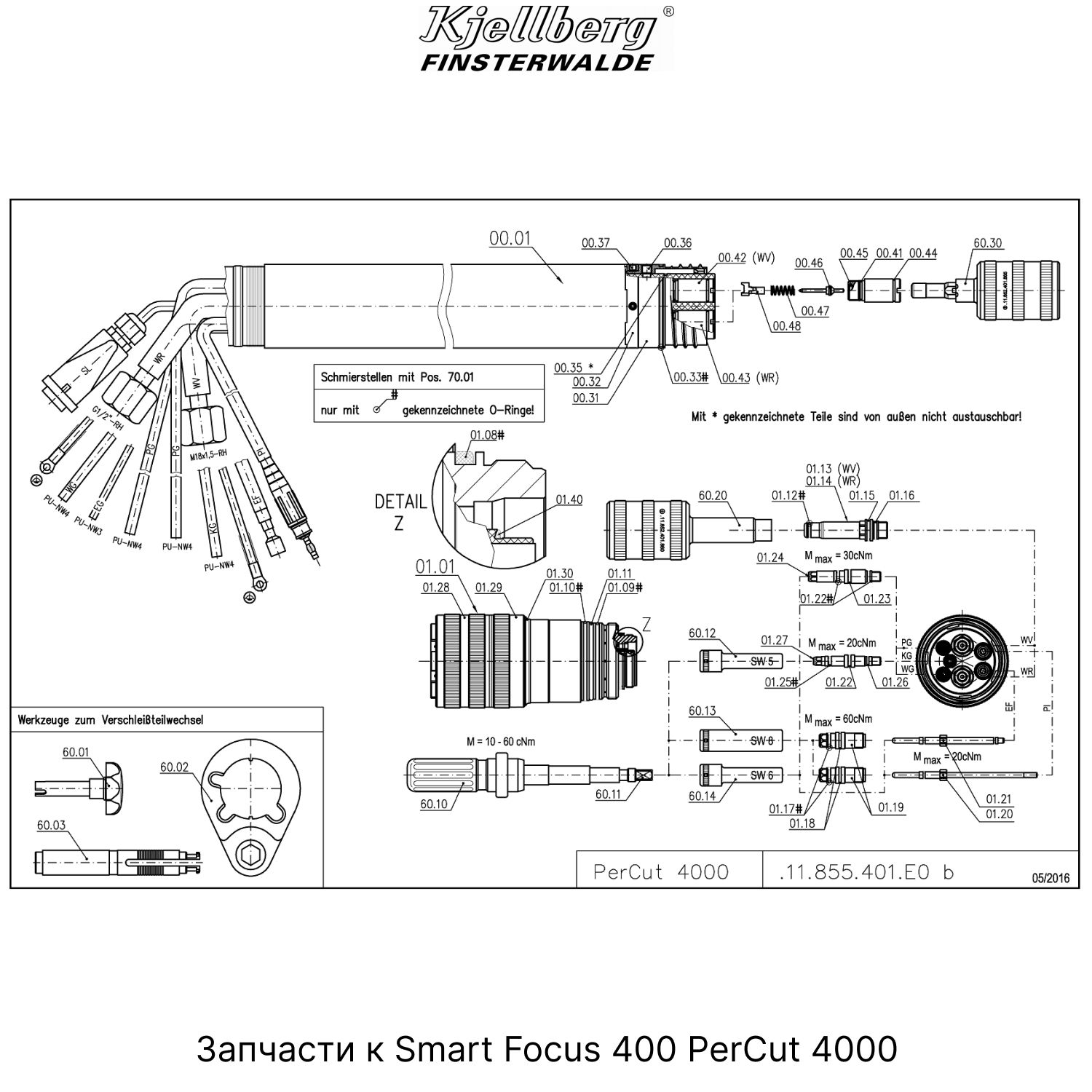 Zapchasti-SmartFocus PerCut 4000