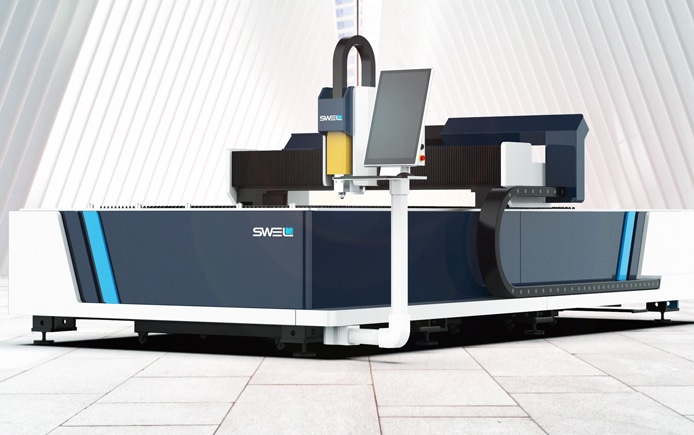 SWEL Large Format Super Power Metal Laser Cutting Machine